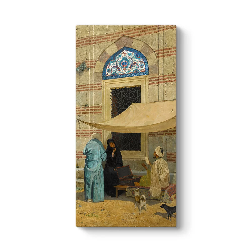 Osman Hamdi Bey - Arzuhalci Tablosu - Model 7